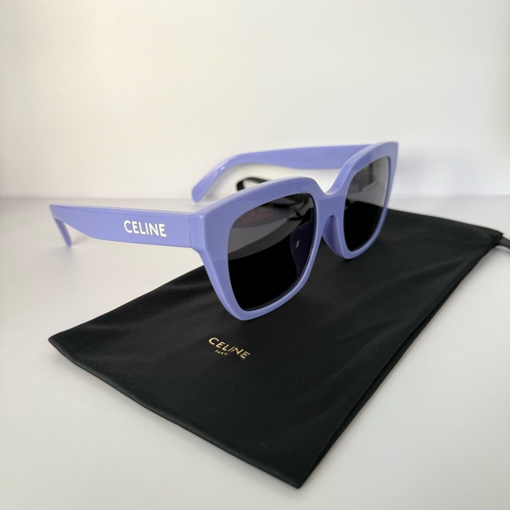NEW!!! Celine women purple sunglasses CL40198F 78A Authentic Retail 420$ - Picture 1 of 8